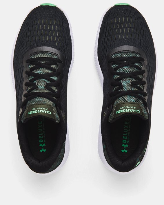 Men's UA Charged Pursuit 2 SE Camo Running Shoes, Black, pdpMainDesktop image number 2
